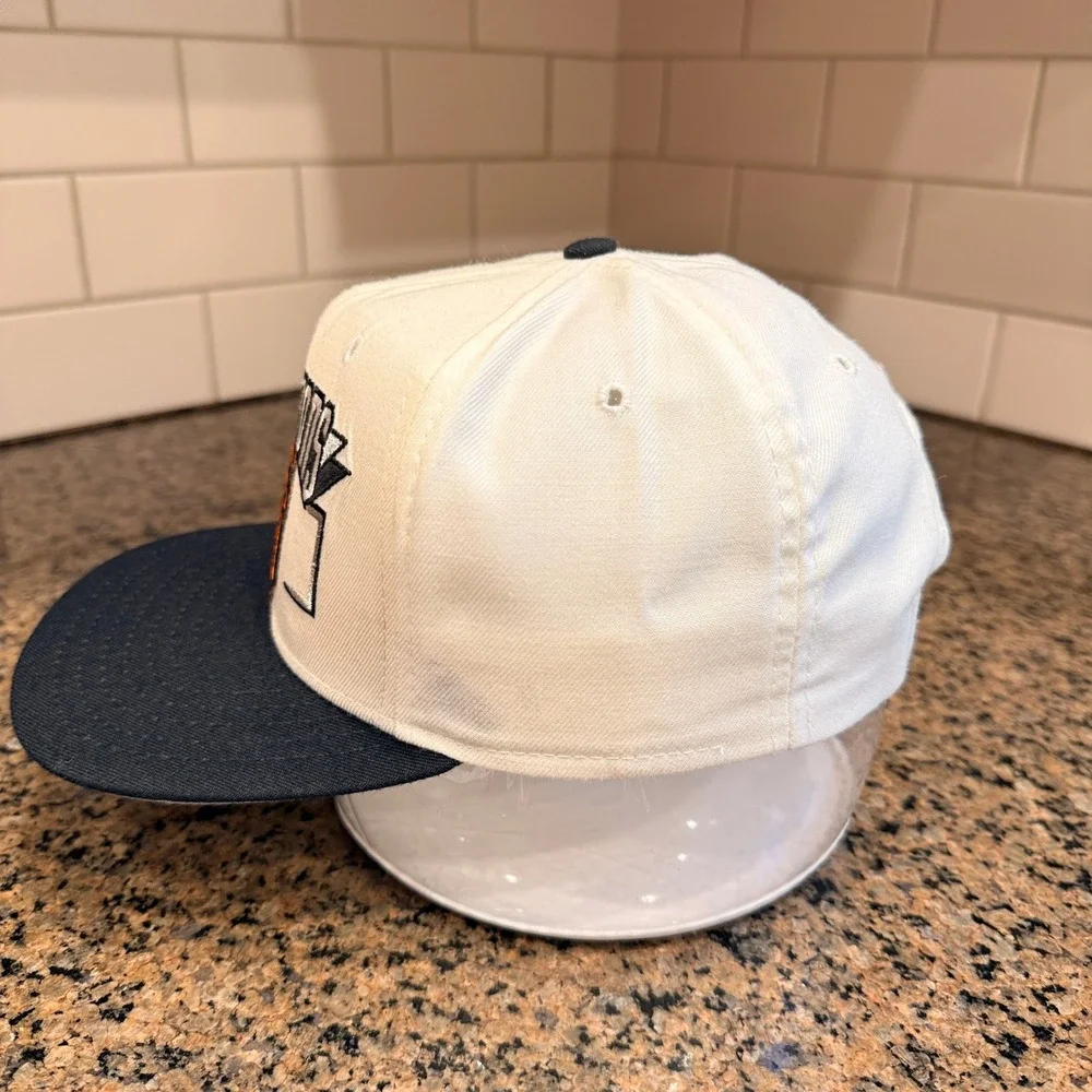 Vtg 90s San Francisco Giants New Era Pro Model Snapback Hat Made in US Deadstock